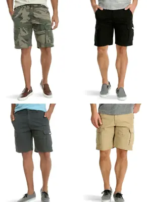 $34.99 • Buy Men's Wrangler Flex Cargo Shorts NEW Relaxed Fit Tech Pocket CHOOSE SIZE & COLOR