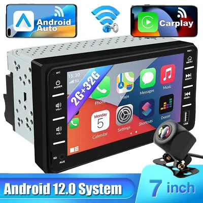 For Toyota 4Runner Camry Apple CarPlay Android 12.0 Car Stereo Radio GPS WiFi BT • $129.99