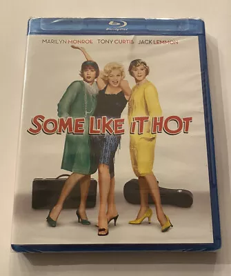 Some Like It Hot (Blu-ray) Marilyn Monroe Tony Curtis Jack Lemmon BRAND NEW • $11.95