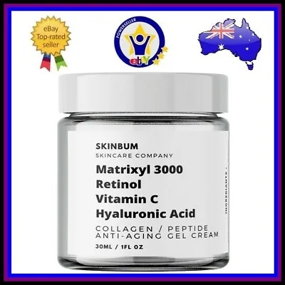 Matrixyl 3000 Hyaluronic Acid Retinol Vitamin C Peptide Collagen AntiAging Cream • $32.59