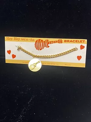 Vintage 1967 The Monkees Bracelet MOC By Raybert  Hard To Find • $58