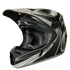 $499.95 • Buy Fox Racing Grey V3 Kustm Helmet W/ MIPS Motocross Open Face MotoX MX ATV Offroad