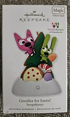 $14.95 • Buy Hallmark Keepsake Ornament Hoops And Yoyo Goodies For Santa Christmas 2010 Works
