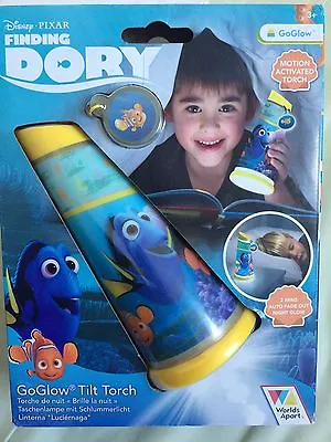 £10.99 • Buy Disney Pixar Finding Dory Go Glow Tilt Torch - Motion Activated