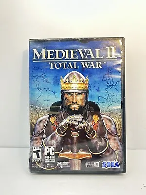 Medieval II 2 Total War Sega (Windows PC) Tested Working Rare Vintage • $8