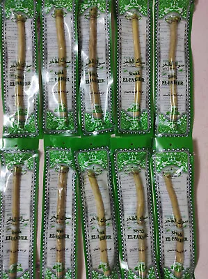 06 X Premium Qlt Miswak  Siwak Natural Toothbrush Peelu  Teeth Gums Health Islam • $5.99