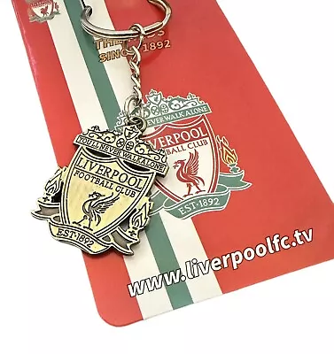Liverpool FC Metal Keyring LFC Keychain • £4.99