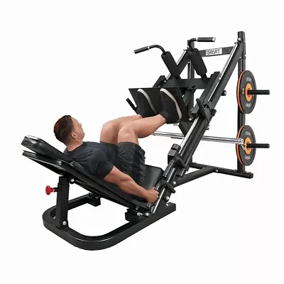 SPART Leg Press And Hack Squat Machine With Weight Storage Capacity • $1189.15
