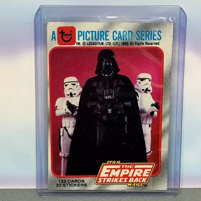 1980 Topps Star Wars Empire Strikes Back Title Card #1 V2 • $4