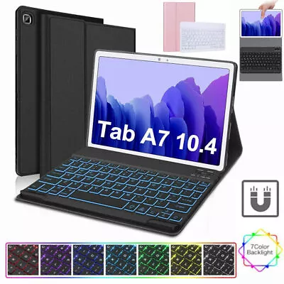 For Samsung Galaxy Tab A7 10.4 SM-T500 T505 Tablet Case Cover With Keyboard AU • $28.49