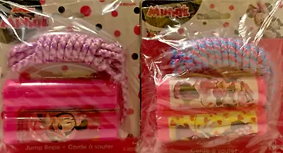 Disney Junior Jump Ropes 7ft Comfortable Handles Minnie Mouse 2 Ropes • $4.90