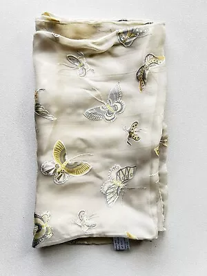 The Metropolitan Museum Of Art Butterflies Silk Scarf • $35