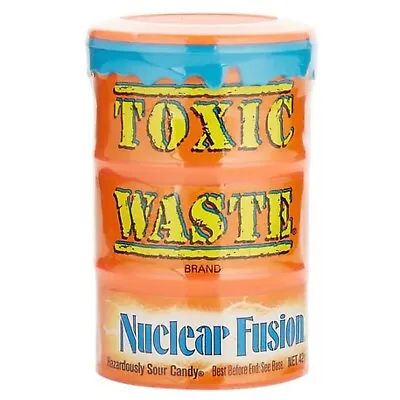 Toxic Waste Nuclear Fusion Tub Retro Sweets 42g Mega Sour • £1.99