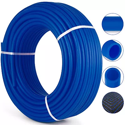 VEVOR 3/4 -300ft Coil-BLUE Certified PEX Tubing Pex Pipe Htg/Plbg/Potable Water • $87.99