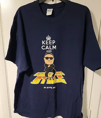 2XL St. KITTS W.I. STAY CALM AND GANGNAM STYLE • $10