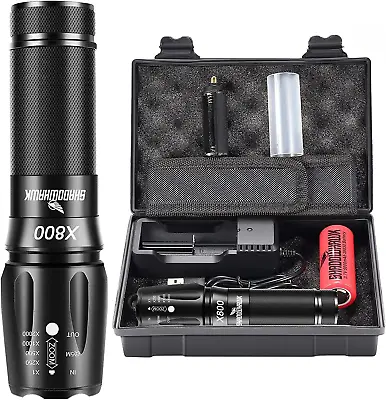 Shadowhawk Torches Powerful Military Tactical Flashlight Super Bright Led Torch • $28.66