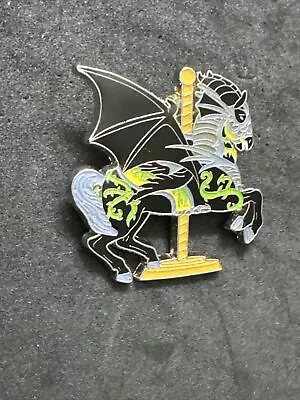 Disney 2017 Maleficent Horse - Kingdom Carousel Booster - Sleeping Beauty Pin • $7.99