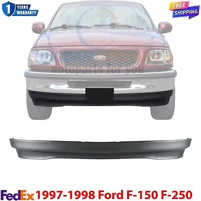 Front Bumper Lower Valance Textured For 1997-1998 Ford F-150 F-250 • $72