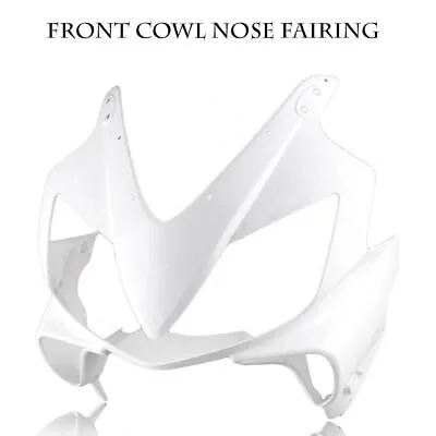 Upper Front Cowl Nose Fairing Unpainted White Fit Honda CBR 600 F4i 2001-2003 • $124.28