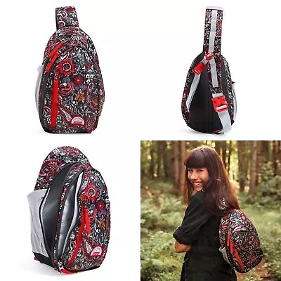 Vera Bradley + Coleman 8L Paisley Floral Small Sling Backpack School Lmt Ed. • $54.97