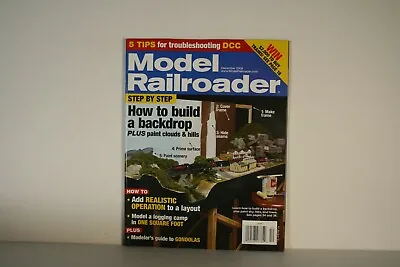 Model Railroader Magazine December 2009  • $8.99