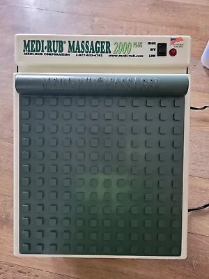 Medi-Rub Massager 2000 Plus Two Foot Massage MR-3F Tested/Works • $69.99