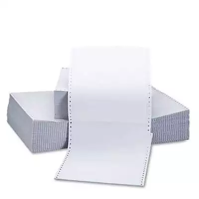 Universal Two-Part Carbonless Paper 15lb 9-1/2 X 11 Perforated White 1650 S • $234.55