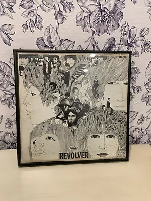 The Beatles Revolver LP Vinyl Record Album Capitol Records  ST 2576  Framed • $75