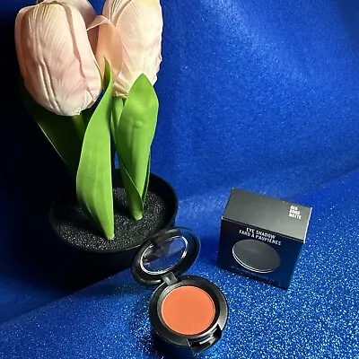 MAC Pressed Powder Eye Shadow RED BRICK MATTE Orange Red .05oz/1.5g • $15.85