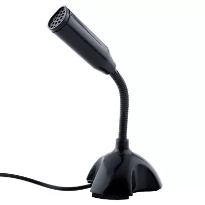 USB Stand Instrument Microphone For Tablet Laptop Black Mini Studio Speech New • $7.99