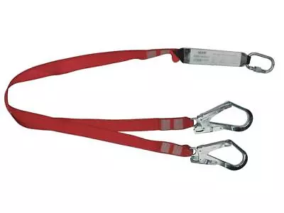 Scan JE312205 SCAFALYTWIN Fall Arrest Twin Lanyard 1.8m • £52.14