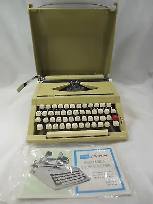 Vintage Sears Chevron 1971 Portable Typewriter 405-52-993 Working *see Video* • $99.99