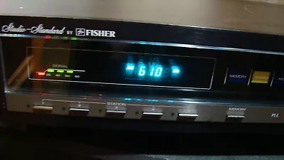 Vintage Fisher FM-600 Synthesizer Tuner Fully Tested Made In Japan  • $59.96