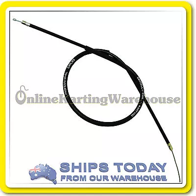 GO KART THROTTLE CABLE ACCELERATOR CABLE HEAVY DUTY BLACK  1730mm By Kartelli • $28.95