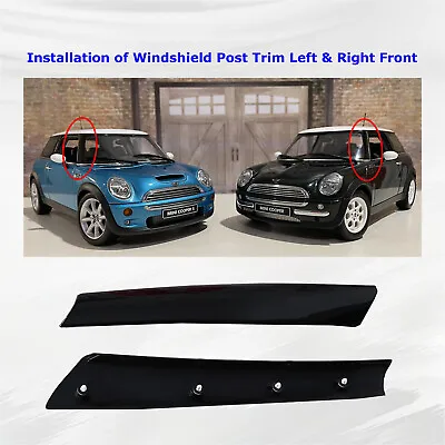 Right +Left Side RH LH Front Windshield Post Trim For Mini Cooper R50 R52 R53 • $78