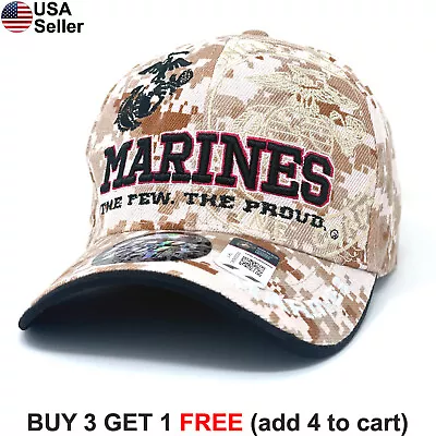 US Marines Cap Hat USMC Military American Patriotic Armed Corps USA Semper Fi • $17.77