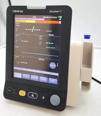 Mindray Medical Accutorr 7 Vital Signs Monitor • $470