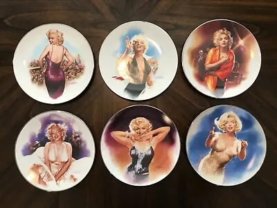 Set Of 6  The Magic Of Marilyn  Monroe Collector Plates Bradford Exchange/Delphi • $75