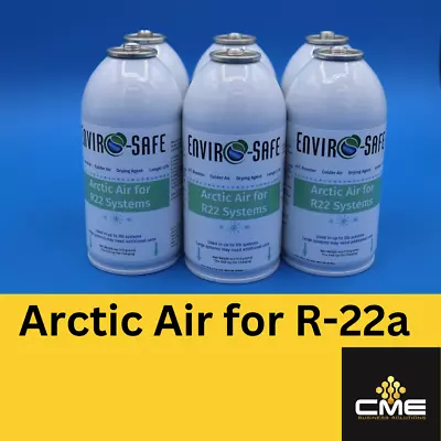 Envirosafe Arctic Air For R22 GET COLDER AIR FAST!  (6) Cans • $84.99