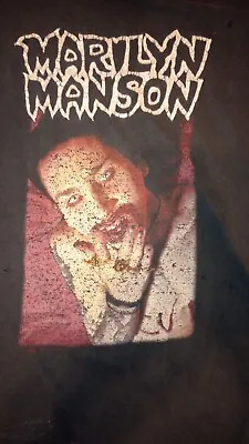 Marilyn Manson I Am The God Of F*** Shirt XL Vintage 1994 Winterland Tag Rare • $280