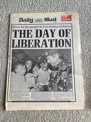 Daily Mail Newspaper 16th June 1982 COMPLETE • £8