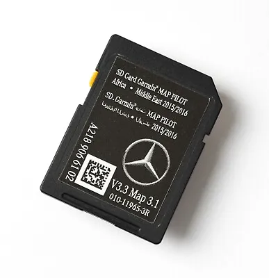 Mercedes Africa Middle East SD Card Garmin Map Pilot NTG5s1 E GLE CLS CLA A B • $189.08