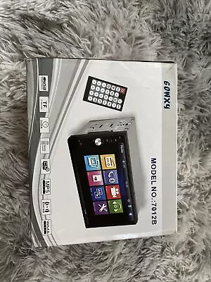 Car Mp5 Player 7010b 12v 1080p Remote Control USB Clock Brand New In Box Bnib • £7