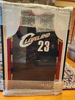 LeBron James Upper Deck Signed Jersey Inscribed 2008-2009 NBA MVP 16/50 • $17999.99