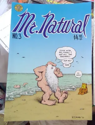 Mr Natural #3 R Crumb Comics NEW Archival Paper NM B&B Free Ship • $17