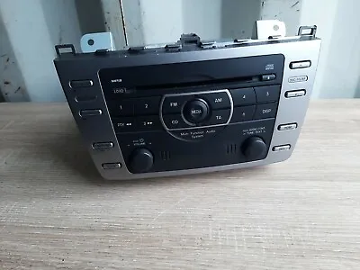 Mazda 6 2007-2012 Cd Radio Mp3 Player Head Unit Cq-mm4770at  • $37.34