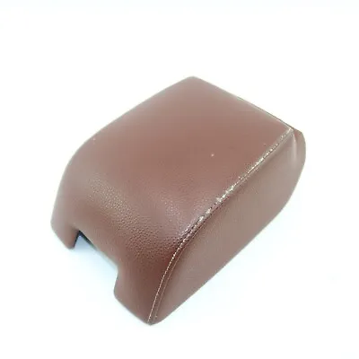 Volvo OEM Maroon Leather Armrest DVD Type Cover Fits XC90 2003-2014 • $45