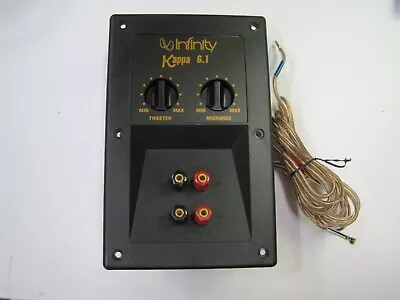 Infinity Kappa 6.1  3-way Crossover/ Input Plate • $39.60