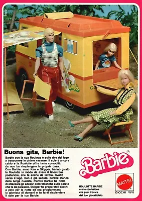 U0372 Caravan Barbie Advertising Vintage 1979 20 X 28 CM • $10.80