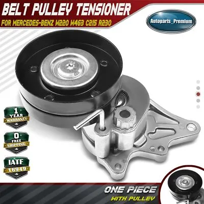 Belt Tensioner For Mercedes-Benz W219 W220 W463 C215 R230 03-11 CL55 CLS55 AMG • $75.99